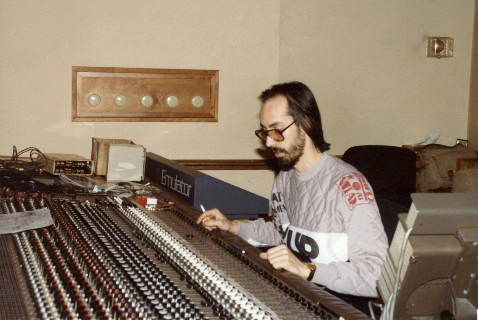 Morales at Blank Tapes Studio C.
